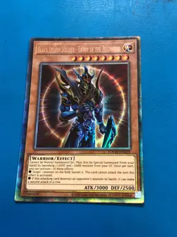 YUGIOH Collector's Rare Black Luster Soldier - Envoy Of The Beginning TOCH-EN029 - Image 1
