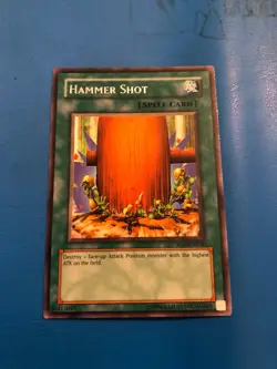 YUGIOH Rare Hammer Shot SOD-EN038 - Image 1
