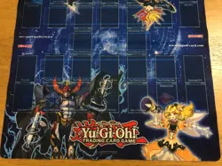 YUGIOH Konami Official 2018 Vrains 2-Player Playmat - Image 1