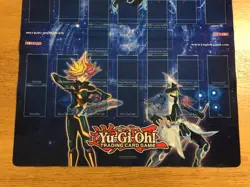 YUGIOH Konami Official 2018 Vrains 2-Player Playmat - Image 3
