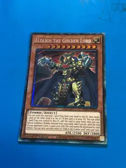 YUGIOH Collector's Rare Eldlich The Golden Lord RA01-EN019 1st Edition - Image 1