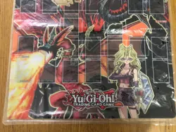 YUGIOH Konami Official Joey & Mai 2 Player Playmat Con Exclusive Playmat - Image 3