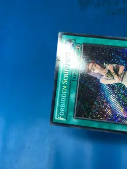 YUGIOH Secret Rare Forbidden Scripture PRIO-EN067 PLAYED - Image 3