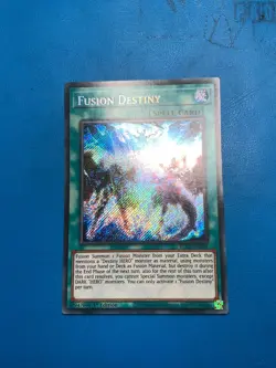 YUGIOH Secret Rare Fusion Destiny BLCR-EN088 1st Edition - Image 1