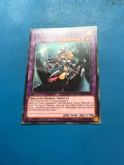 YUGIOH Common Dark Magician Girl The Dragon Knight LEDD-ENA36 1st Ed PLAYED - Image 1