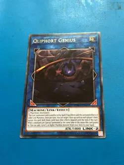 YUGIOH Rare Qliphort Genius EXFO-EN095 - Image 1