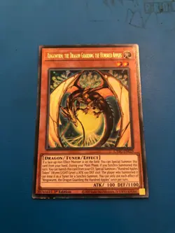 YUGIOH Ultra Rare Ringowurm, the Dragon Guarding the Hundred Apples CYAC-EN029 - Image 1