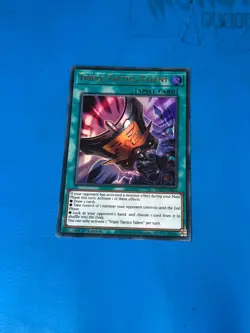 YUGIOH Ultra Rare Triple Tactics Talent RA01-EN063 1st Edition - Image 1
