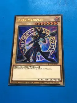 YUGIOH Ultra Rare Dark Magician DUPO-EN101 - Image 1