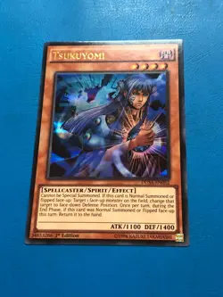 YUGIOH Ultra Rare Tsukuyomi DUSA-EN052 1st Edition - Image 1