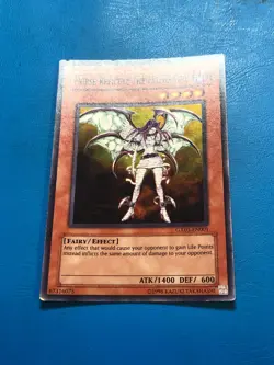 YUGIOH Super Rare Nurse Reficule The Fallen One GX05-EN001 PLAYED - Image 1