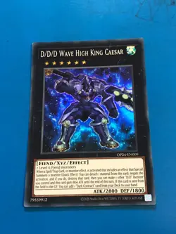 YUGIOH Super Rare D/D/D Wave High King Caesar OP24-EN009 - Image 1