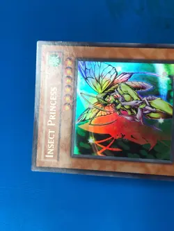 YUGIOH Ultra Rare Insect Princess IOC-080 PLAYED - Image 3
