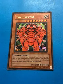 YUGIOH Ultra Rare The Creator RDS-EN005 1st Edition - Image 1