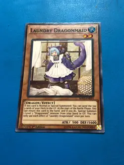YUGIOH Super Rare Laundry Dragonmaid MYFI-EN016 1st Edition - Image 1