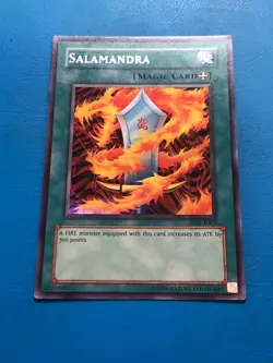 YUGIOH Secret Rare Salamangreat SDD-E003 - Image 1