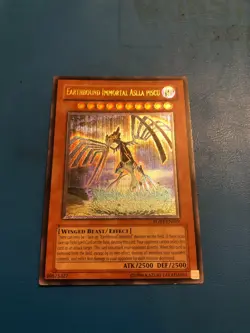 YUGIOH Ultimate Rare Earthbound Immortal Assla Piscu RGBT-EN019 - Image 1
