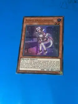 YUGIOH Ultra Rare Nurse Dragonmaid LART-EN048 - Image 1