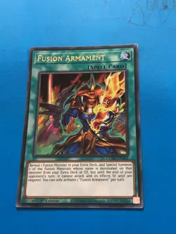 YUGIOH Ultra Rare Fusion Armament DUNE-EN061 1st Edition - Image 1