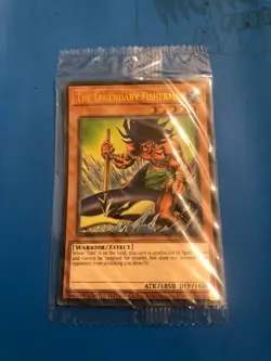 YUGIOH Ultra Rare The Legendary Fisherman LART-EN020 SEALED - Image 1