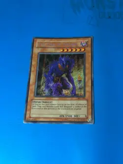 YUGIOH Secret Rare The End Of Anubis AST-000 PLAYED - Image 1