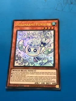 YUGIOH Ultra Rare Mulcharmy Fuwalos RA04-EN050 1st Edition - Image 1
