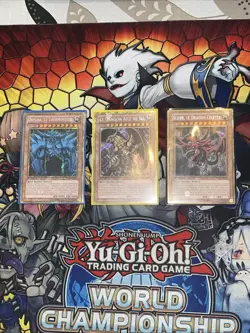 Yu-gi-oh Dieux egyptiens Obelisk, Ra et Slifer, Gold PGLD-FR030/31/32 Neuf 1st - Image 1