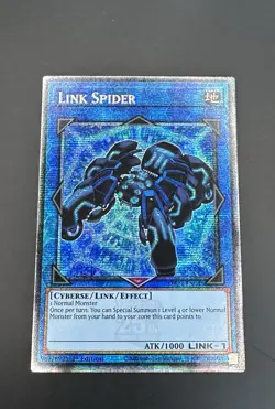 Link Spider MP24-EN045 Quarter Century Secret Rare 1st Edtion YuGiOh - Image 1