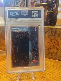 2024 Yu-Gi-Oh! Japanese QCCP Secret Rare #JP001 Blue-Eyes White Dragon PSA 10 - Image 2