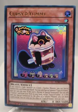 Cupsy Yummy JUSH-EN016 1st Edition Ultra Rare NM Yu-Gi-Oh! - Image 1