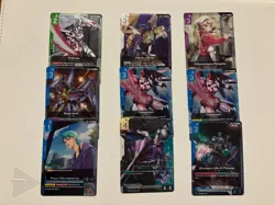 Gundam Card Game TCG GD02-070 Dual Impact Gundam Kimaris Legendary + 8 Rare - Image 1