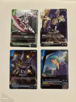 Gundam Card Game TCG GD02-070 Dual Impact Gundam Kimaris Legendary + 8 Rare - Image 4