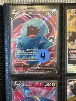 Lot of 9 Regigigas Vikavolt Wobbuffet Wishiwashi Pokemon Cards Authentic - Image 2