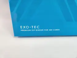 Vault X - Neon Blue 12 Pocket Exo-Tec ZIP Binder 480 Cards Brand New in hand - Image 2