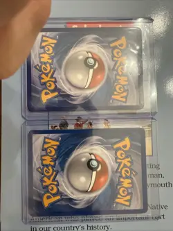 Latios and Latias HGSS10 + HGSS11 Black Star Promo Rare Holo Pokemon Cards 2010 - Image 2