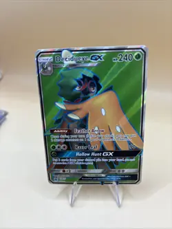 Decidueye GX SM37 Black Star Promo Full Art Holo Pokemon Card - Image 2