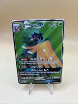 Decidueye GX SM37 Black Star Promo Full Art Holo Pokemon Card - Image 3