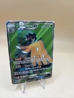 Decidueye GX SM37 Black Star Promo Full Art Holo Pokemon Card - Image 4
