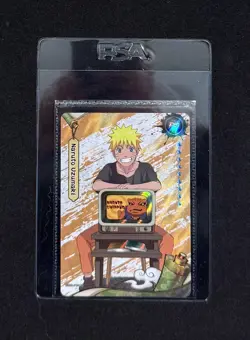 *NEW* Sealed PSA Magazine 2025 Dec. EXCLUSIVE Naruto Uzumaki Kayou PROMO CARD! - Image 1