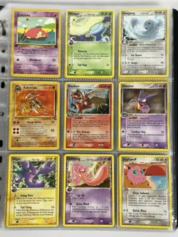 Pokemon Card Collection VTG Binder Holo Rare 1st WoTC Blaziken Wooper Delta - Image 1