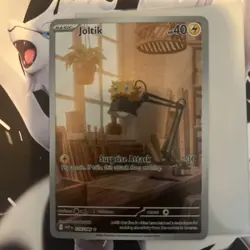 Pokemon TCG S&V White Flare: Joltik 116/086 Illustration Rare Card - Near Mint - Image 1