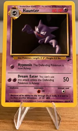Haunter #93 Non-Holo Pokemon Card Near Mint 43/130 Base Set 2 Uncommon 2000 - Image 3