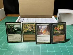 Magic The Gathering MTG BULK 400+ Random Green Card Lot - Image 1