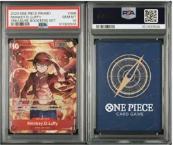 Psa10 One Piece One Piece Card Game Monkey D Luffy Srenglish Version - Image 3