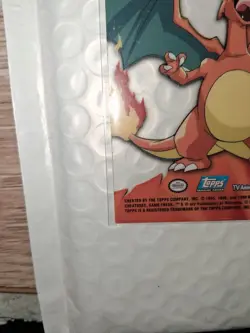 Pokemon Charizard 2000 Topps TV Animation Clear Cards English #PC3 - Image 5