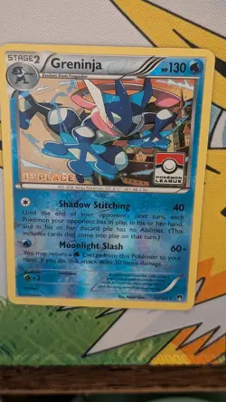 Greninja - 40/122 - 1st Place League Promo Rare - Pokemon Card - LP - Image 4