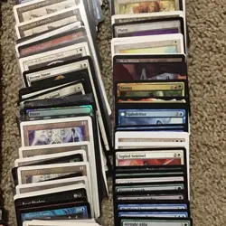 Magic the Gathering MTG Vtg Lot 350 Cards Estate As Found Not Searched See Photo - Image 3