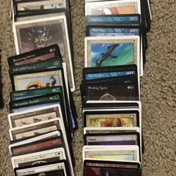 Magic the Gathering MTG Vtg Lot 350 Cards Estate As Found Not Searched See Photo - Image 4