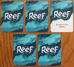 Reef Bonus Cards Promo Pack Mini-Expansion Second Edition Plan B Games - Image 2