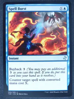 Spell Burst - Remastered - Mtg Magic Cards #RI - Image 1